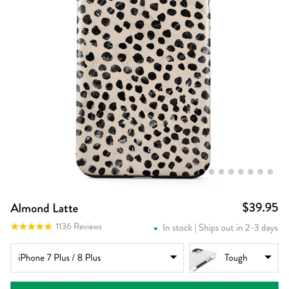 BURGA phone case for iPhone 7 Plus /8 Plus - Picture 2 of 2